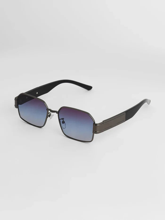 Full Rim Rectangular Sunglasses For Women