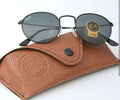 Black & Black Round Master PCS Sunglasses