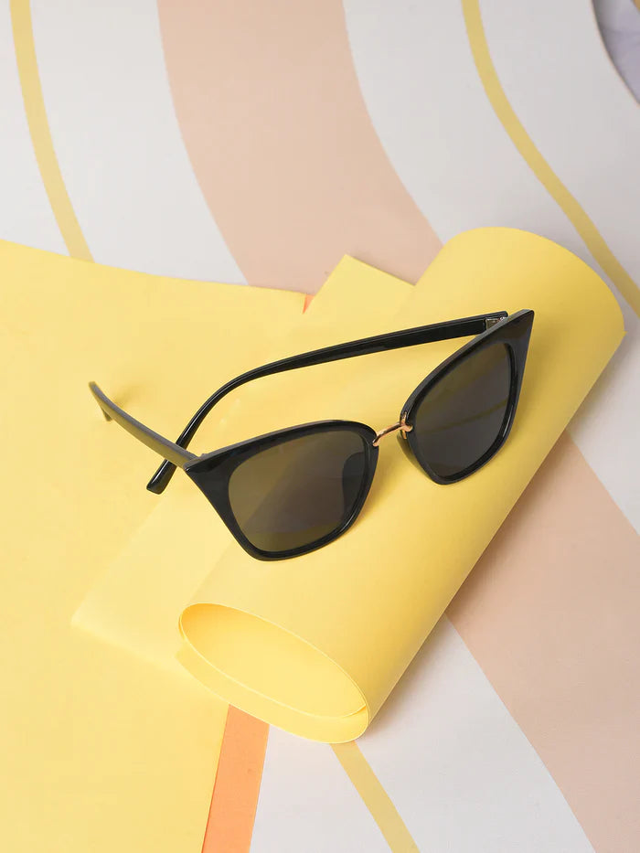 Black Cateye Sunglasses For Women