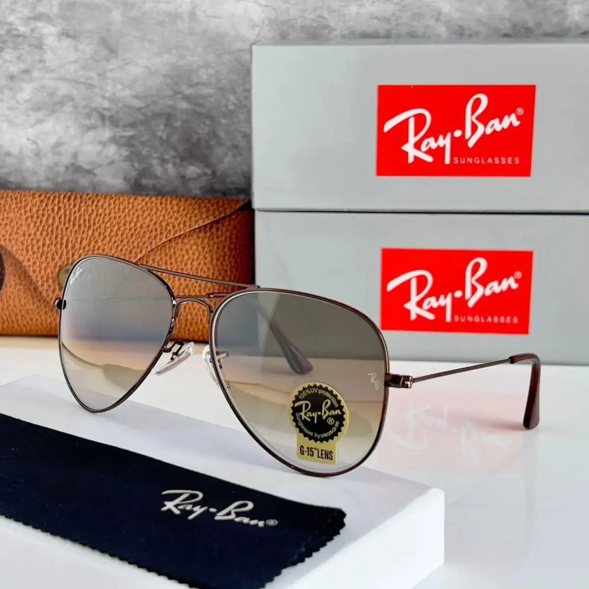 Best New Brown Shade & Gold Sunglasses For Men